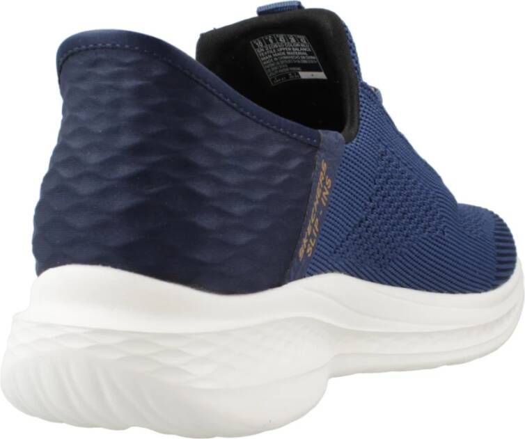 Skechers Slip-ins Slade Quinto Heren Instappers Blauw - Foto 5