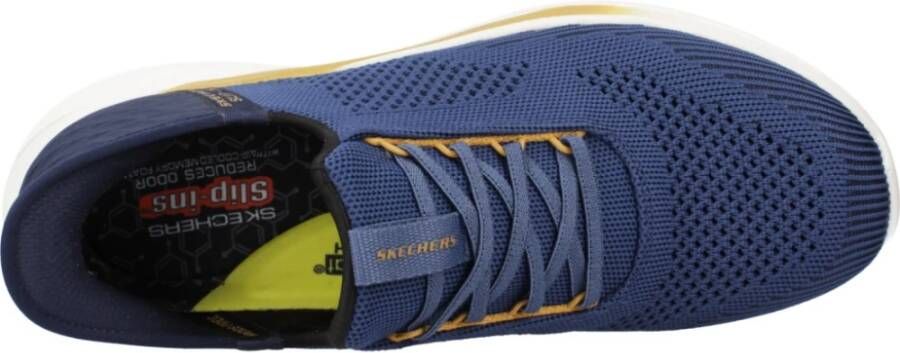 Skechers Slip-ins Slade Quinto Heren Instappers Blauw - Foto 7