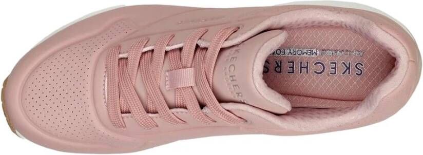 Skechers Uno Stand On Air Dames Sneakers Lichtroze - Foto 11