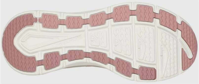 Skechers D.lux Walker Slip-On Memory Foam Sneakers Roze Dames