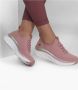 Skechers D.lux Walker Slip-On Memory Foam Sneakers Roze Dames - Thumbnail 7