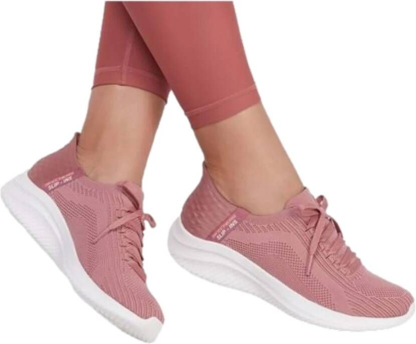 Skechers Sneakers Roze Dames