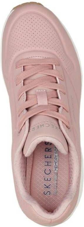 Skechers Uno Stand On Air Dames Sneakers Lichtroze - Foto 11