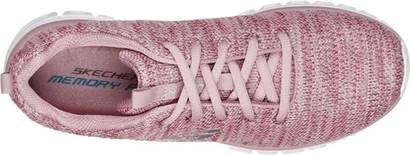 Skechers Graceful-Twisted Fortune Sneakers Roze Dames