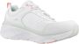 Skechers D'Lux Walker 2.0-Daisy Doll Dames Sneakers Wit Multicolour - Thumbnail 8