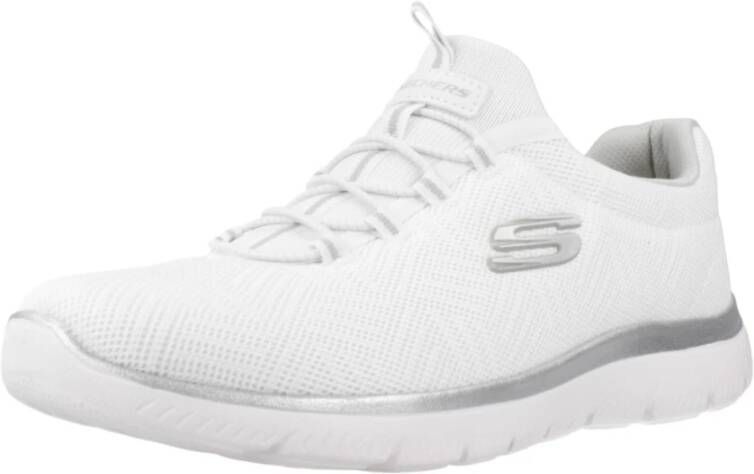 Skechers Stijlvolle Summits Sneakers voor Vrouwen White Dames