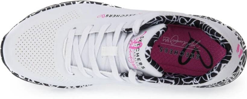 Skechers WBK UNO Lovng Stijlvolle Sneakers Wit Dames