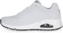 Skechers Sneakers met sleehak UNO-SPREAD THE LOVE Vrijetijdsschoen lage schoen veterschoen met coole graffiti-print - Thumbnail 8