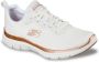 Skechers Dames Sneakers Stijl en Comfort Gecombineerd Wit Dames - Thumbnail 11