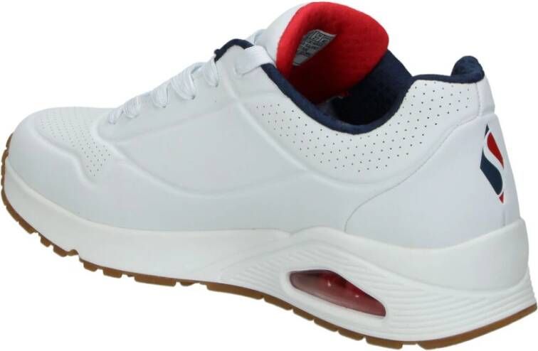 Skechers Sportieve sneakers Wit Heren