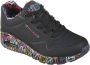 Skechers Uno Sneakers Liefdevolle Liefde Zwart Dames - Thumbnail 24
