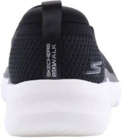 Skechers Go Walk 6 Clear Virtue 124505-BKW Vrouwen Zwart Sneakers Sportschoenen - Foto 6