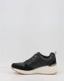 Skechers Geperforeerde Duraleather Sneakers Black Dames - Thumbnail 22