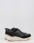 Skechers Geperforeerde Duraleather Sneakers Black Dames - Thumbnail 25