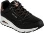 Skechers Sneakers 155196 Blk UNO Shimmer Away Zwart Dames - Thumbnail 4