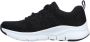 Skechers Arch Fit Glee for all zwart wit sneakers dames(149713 BKW ) - Thumbnail 34