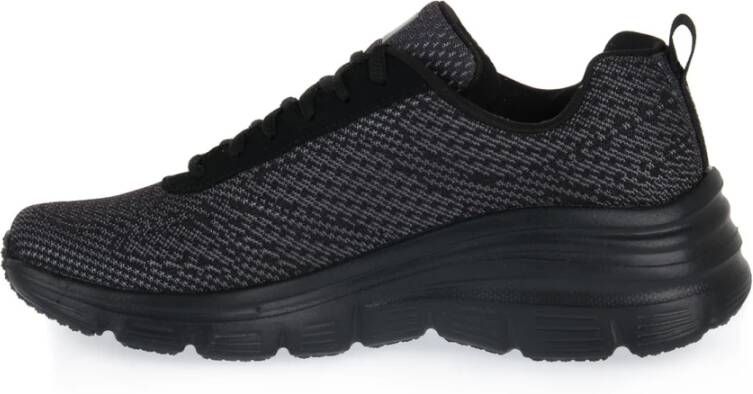 Skechers Fashion Fold Sneakers voor vrouwen Zwart Dames
