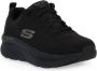 Skechers D'Lux Walker Fresh Finesse 149368-BBK Vrouwen Zwart Sneakers Sportschoenen - Thumbnail 4