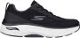 Skechers Sportieve Max Cush Arch Fit hardloopschoenen Zwart Heren - Thumbnail 2