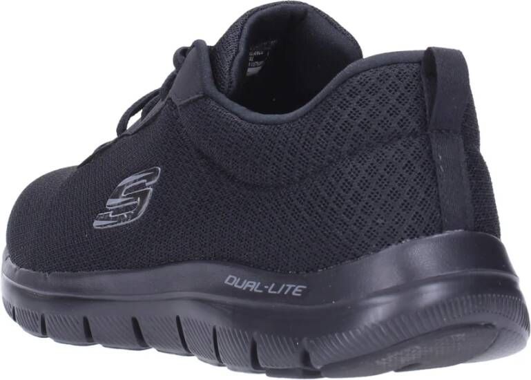 Skechers Lage Top Sportschoenen Zwart Heren