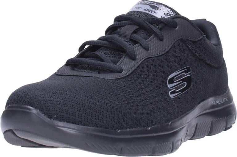 Skechers Lage Top Sportschoenen Zwart Heren