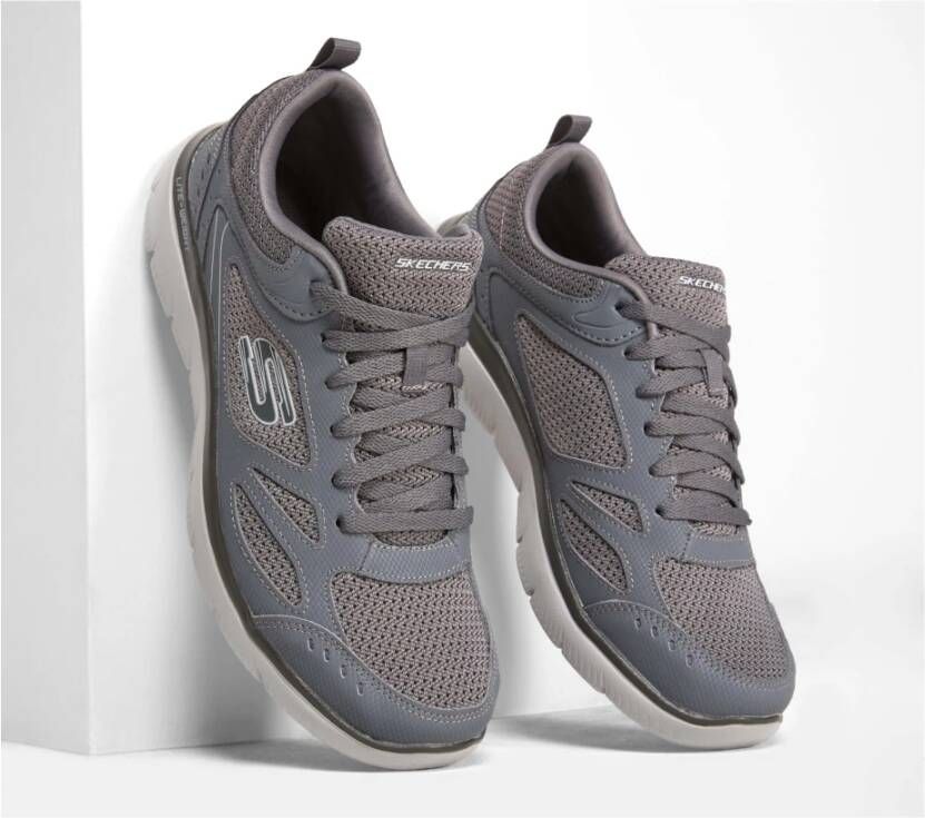 Skechers South Rim Sneakers Gray Heren