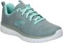 Skechers Sierlijk-gedraaid voor sneakers Gray Dames - Thumbnail 9