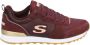 Skechers Retros Og 85 Goldn Gurl Dames Sneakers Burgundy - Thumbnail 6