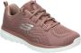 Skechers Textiele Sneakers voor Dames Pink Dames - Thumbnail 9