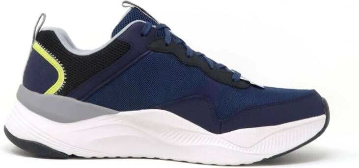 Skechers Sportieve Color Block Sneaker Blue Heren