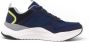 Skechers Sportieve Color Block Sneaker Blue Heren - Thumbnail 4