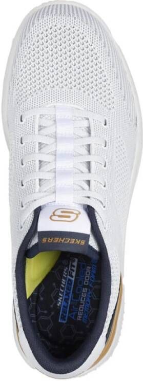 Skechers Sportieve Corliss Dorset Schoenen White Heren