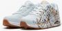 Skechers Sneakers UNO METALLIC LOVE Vrijetijdsschoen lage schoen veterschoen met trendy metallic-print - Thumbnail 10