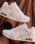 Skechers Sneakers UNO METALLIC LOVE Vrijetijdsschoen lage schoen veterschoen met trendy metallic-print - Thumbnail 14