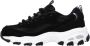 Skechers Sportieve leren sneakers voor actieve vrouwen Black Dames - Thumbnail 6