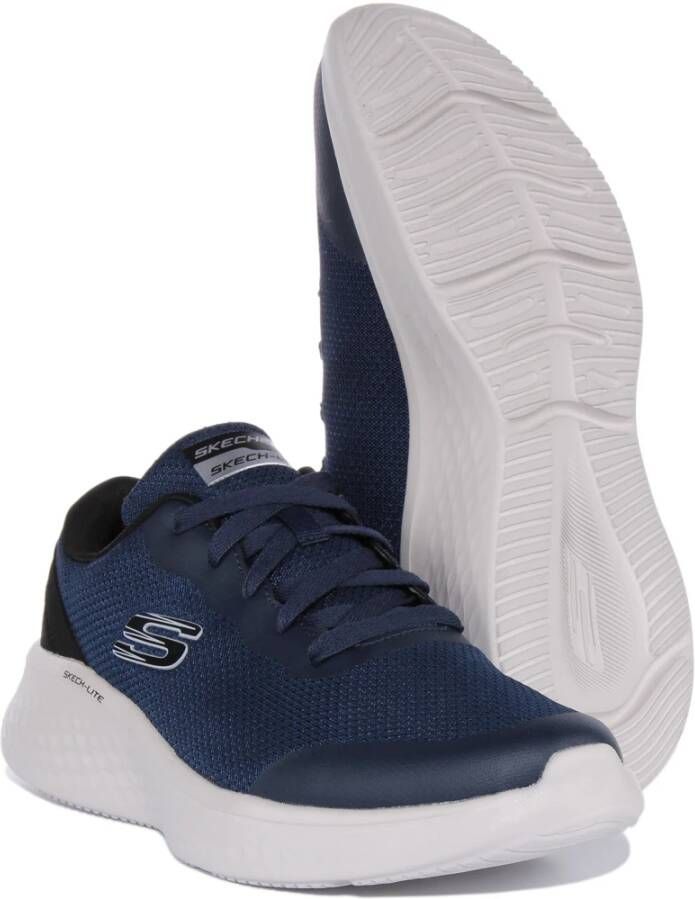 Skechers Sportieve Navy Pro-Clear Rush Sneakers Blue Heren