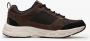 Skechers Sportieve Suède Sneakers Lichtgewicht Comfort Stijl Brown Heren - Thumbnail 4