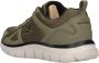 Skechers Track Scloric 52631 OLBK Mannen Groen Trainingschoenen Hardloopschoenen - Thumbnail 14