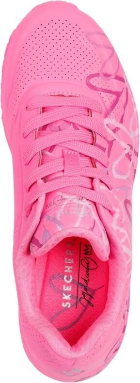 Skechers Spread The Love Hot Pink Sneakers