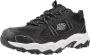 Skechers Stamina Atletische Sneakers Black Dames - Thumbnail 16