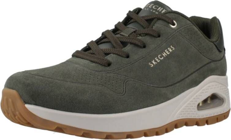 Skechers Stevige Chillproof Sneakers Green Dames