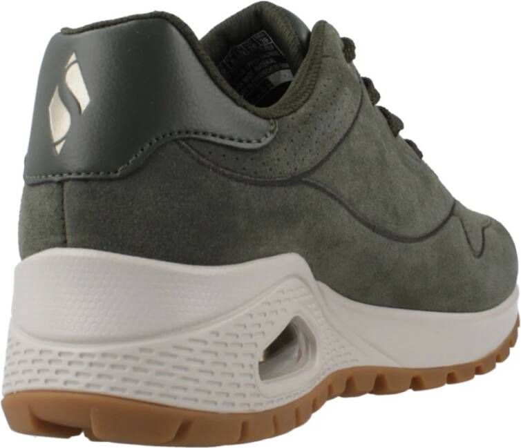 Skechers Stevige Chillproof Sneakers Green Dames
