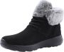Skechers On The Go Joy Plush Dreams 144042 BKGY Vrouwen Zwart Schoenen Sneeuw laarzen - Thumbnail 13