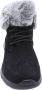 Skechers On The Go Joy Plush Dreams 144042 BKGY Vrouwen Zwart Schoenen Sneeuw laarzen - Thumbnail 14