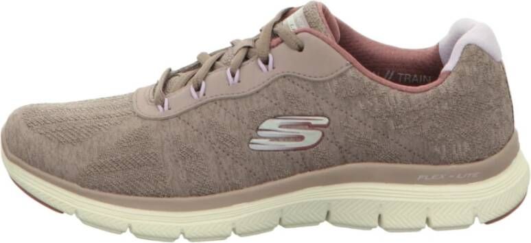 Skechers Stijlvolle Damessneakers Beige Dames