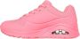 Skechers Sneakers met sleehak Uno Stand on Air vrijetijdsschoen lage schoen veterschoen met fijne perforatie - Thumbnail 15