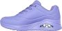 Skechers Sneakers met sleehak Uno Stand on Air met fijne perforatie vrijetijdsschoen lage schoen veterschoen - Thumbnail 13