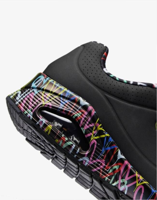 Skechers Sneakers met sleehak UNO-LOVING LOVE Vrijetijdsschoen lage schoen veterschoen met coole graffiti-print - Foto 9