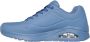 Skechers Heren Sport Casual UNO STAND ON AIR Sneakers Heren 52458 light denim - Thumbnail 8