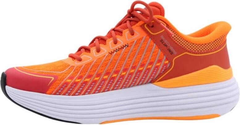 Skechers Stijlvolle Pavlova Sneaker Orange Heren
